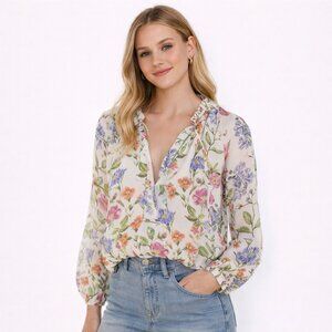 Yumi Kim Sundown Top in Hopefield Ivory Floral Size Medium Style TP-18392